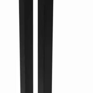 Superior Brass Entry Handle 80mm Offset Black 600CC 625mm 25x25mm Pr SUP53840625