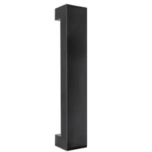 Superior Brass Entry Handle Black 300mm SUP53886
