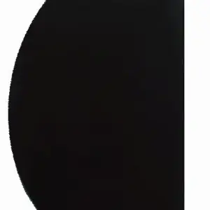 Superior Brass Entry Handle 12 Moon Double Black 500mm SUP53992