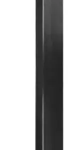 Superior Brass Entry Handle BacktoBack Black 450mm SUP53995