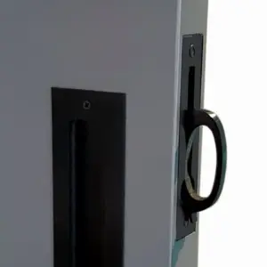 Superior Brass Sliding Door Flush Edge Pull Handle Black 115mm SUP54456