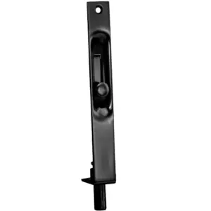 Superior Brass Flush Bolt Easyfix Black 150mm SUP55182