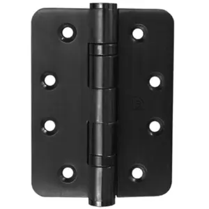 Superior Brass Radius Ball Bearing Hinge 2BB Black 100x75x25mm SUP55408