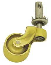 Superior Brass Castor Brass Wheel Pin Socket PB 32mm SUP5568