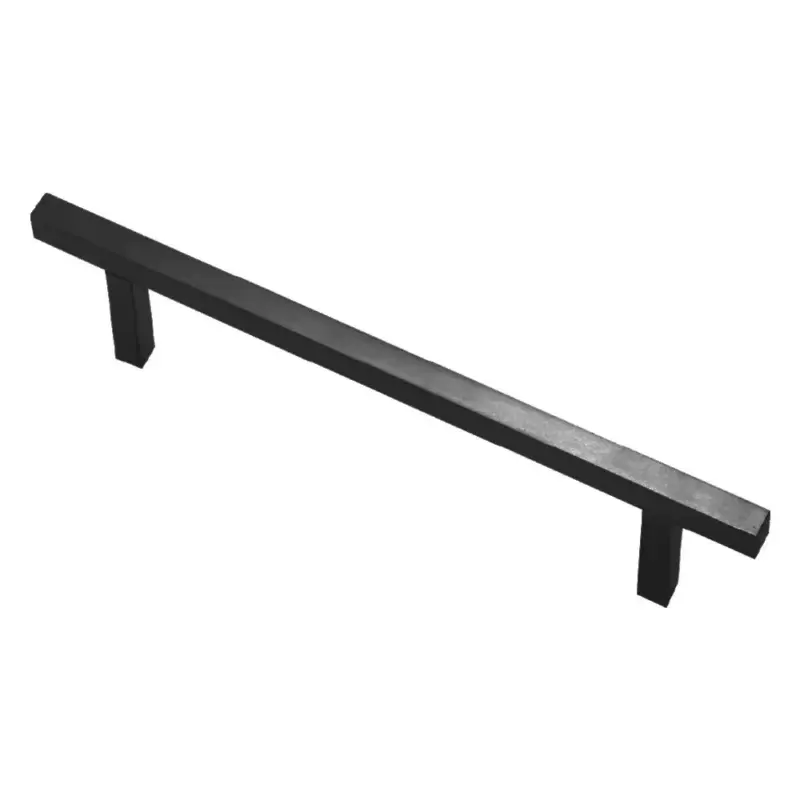 Superior Brass Kitchen Handle T Black SSteel 12x12mm Square Black SUP58708