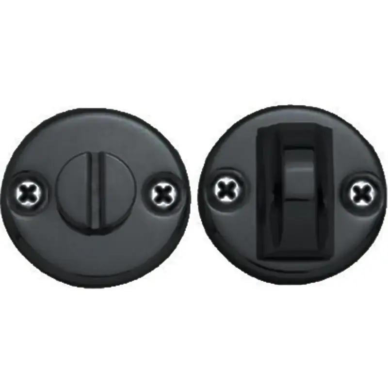 Superior Brass Privacy Turn Snib Round Black 35mm SUP59035
