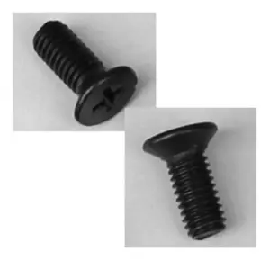 Superior Brass Black 304SS Metal Thread Screws M5 x12mm SUP59900