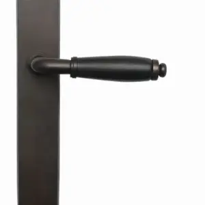 Superior Brass Lever Handle Entrance Set CC 85mm Bronze Copper 255x42mm SUP63820E