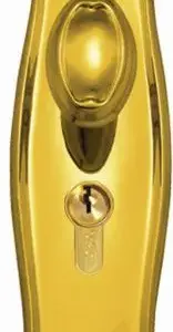 Superior Brass Knob Lock CC 476mm PB 190x60mm SUP7008A