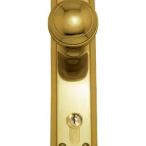 Superior Brass Knob Lock CC 85mm PB 200x50mm SUP7015E