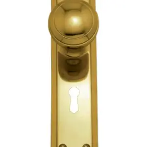 Superior Brass Knob Lock CC 57mm PB 200x50mm SUP7015K