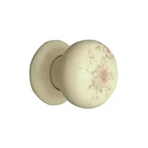 Superior Brass Porcelain Knob Iv Fl Per 2 32mm SUP8036