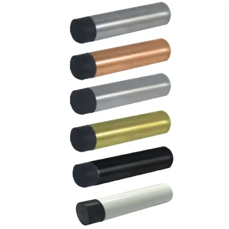 Superior Brass Wall Mount Door Stop White 75mm SUP83717