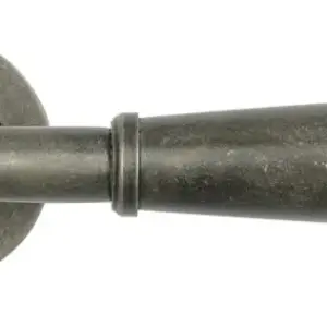 Superior Brass Lever Handle Set English Pewter 52mm Backplate SUP83800