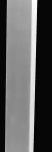 Superior Brass Entry Handle BacktoBack White 450mm SUP83995