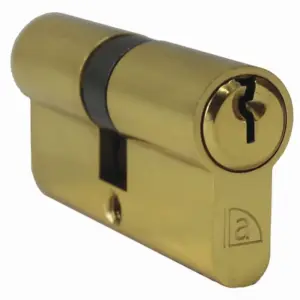 Superior Brass Euro Double Cylinder 5 pin C4 PB 60mm SUP9143