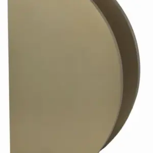 Superior Brass Entry Handle 12 Moon Double Satin Brass 500mm SUP93992